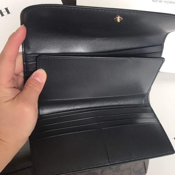 💕🎀coach Tote Set 💕shoulder bag brown/black - Picture 6 of 8